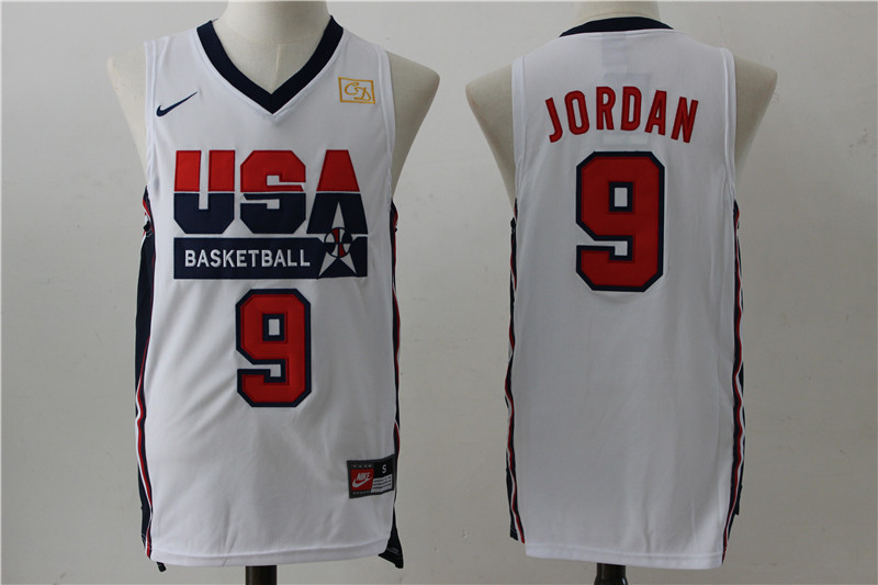 USA 9 Michael Jordan 1992 Dream Team Jersey