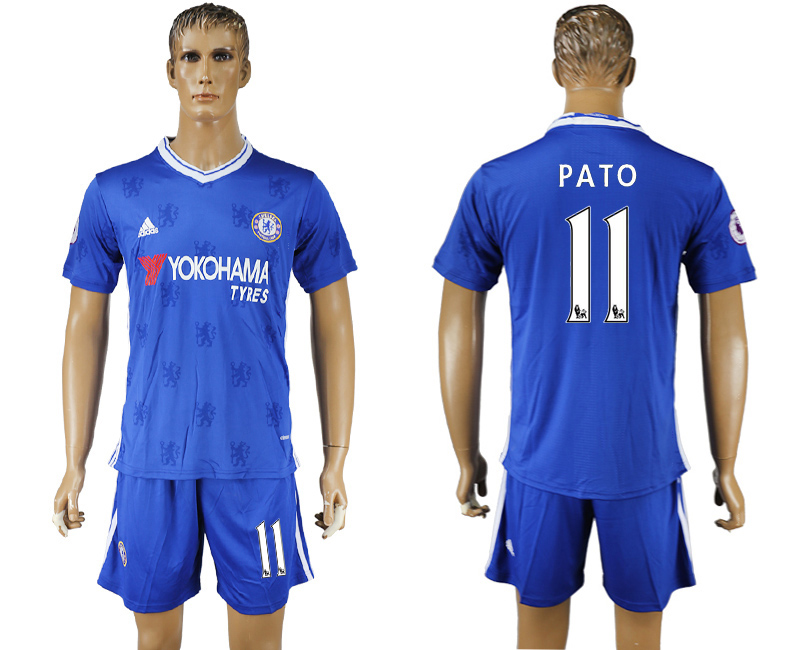 2016-17 Chelsea 11 PATO Home Soccer Jersey