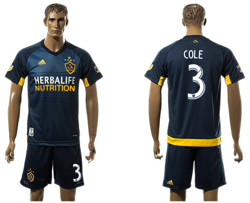2016-17 Los Angeles Galaxy 3 COLE Away Soccer Jersey