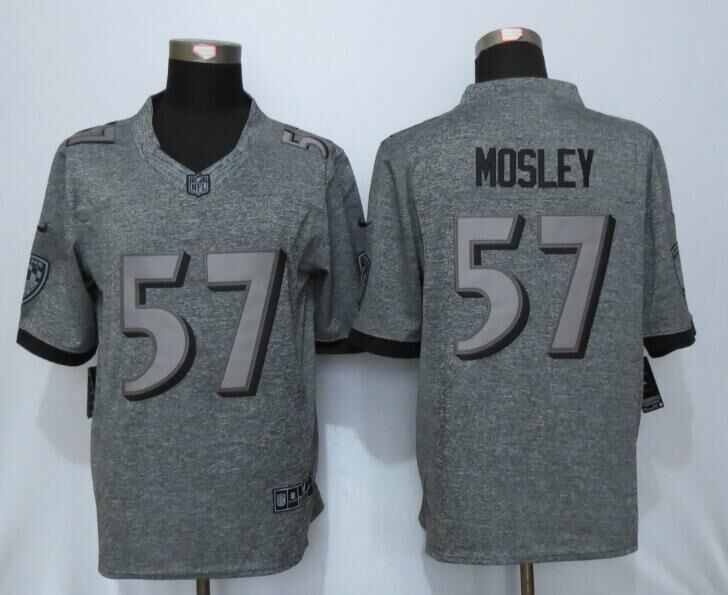 Nike Ravens 57 C.J. Mosley Gray Gridiron Gray Limited Jersey Nike Ravens 57 C.J. Mosley Gray Gridiron Gray Limited Jersey
