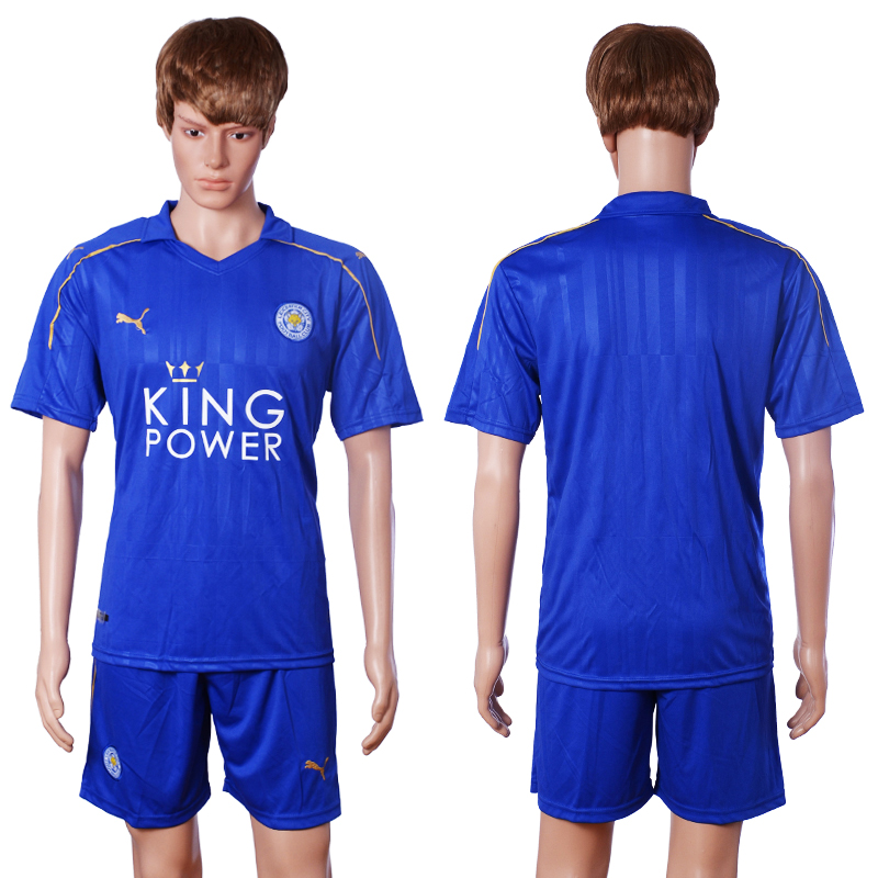2016-17 Leicester City Home Soccer Jersey