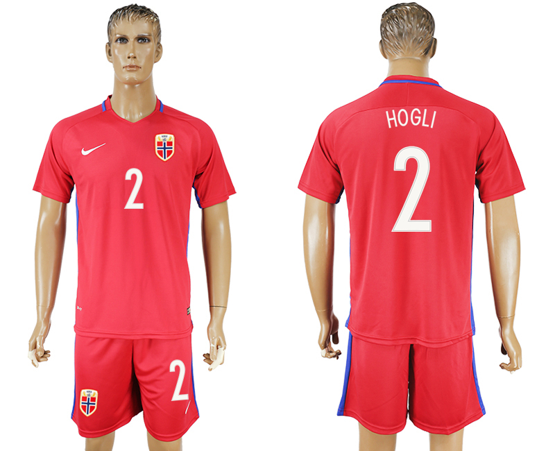 2016-17 Norway 2 HOGLI Home Soccer Jersey