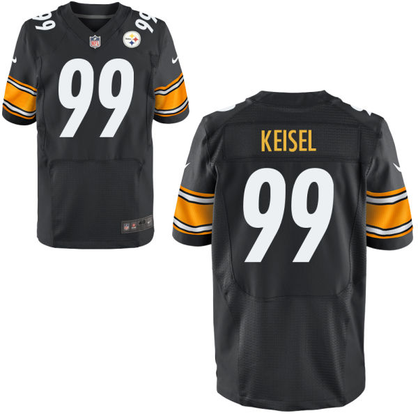 Nike Steelers 99 Brett Keisel Black Elite Jersey