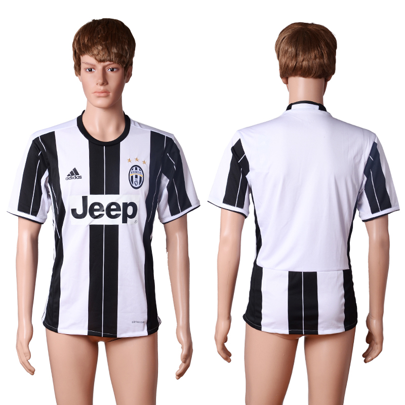 2016-17 Juventus Home Home Thailand Soccer Jersey