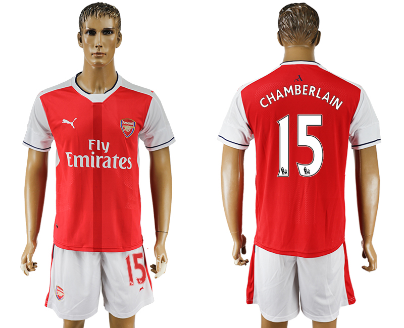 2016-17 Arsenal 15 CHAMBERLAIN Home Soccer Jersey 2016-17 Arsenal 15 CHAMBERLAIN Home Soccer Jersey