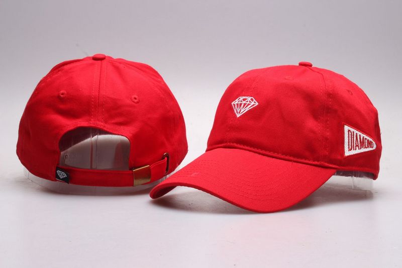 Diamond Red Fashion Adjustable Hat YP