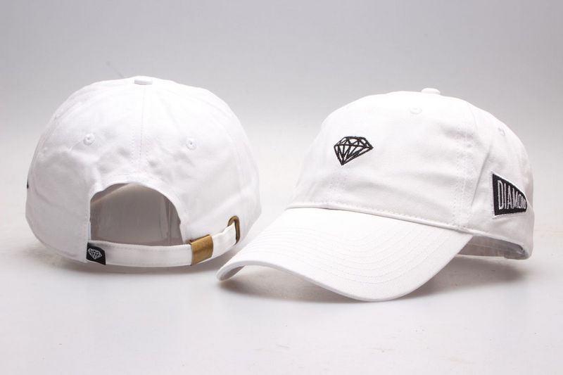 Diamond White Fashion Adjustable Hat YP