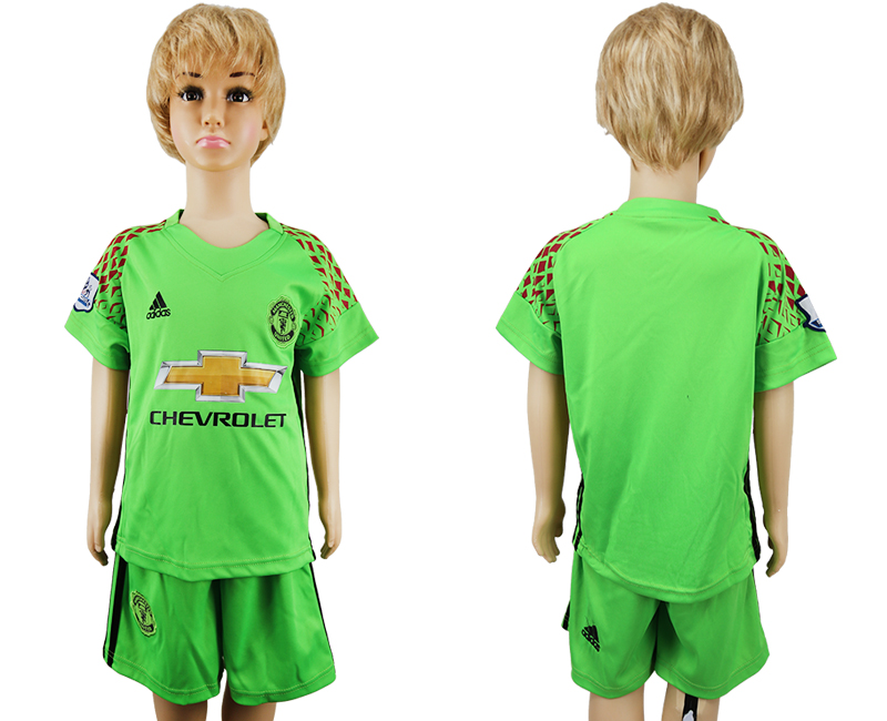 2016-17 Manchester United Youth Goalkeeper Soccer Jersey