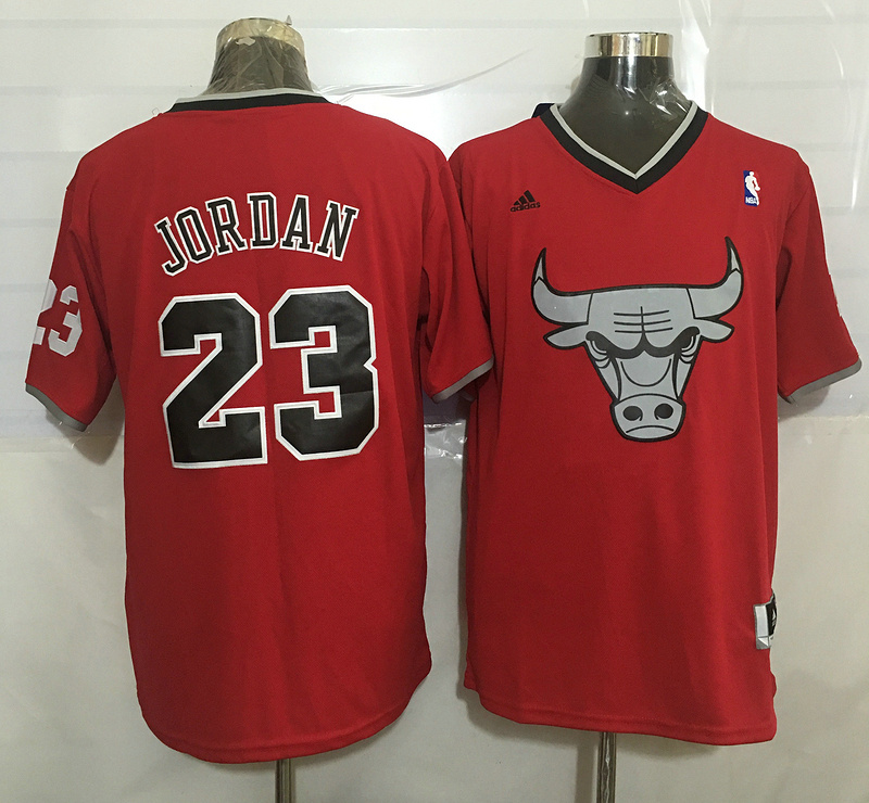 Bulls 23 Michael Jordan Red Pride Swingman Jersey