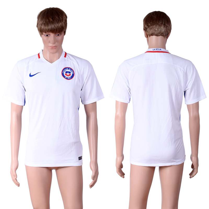 2016-17 Chile Away Thailand Soccer Jersey