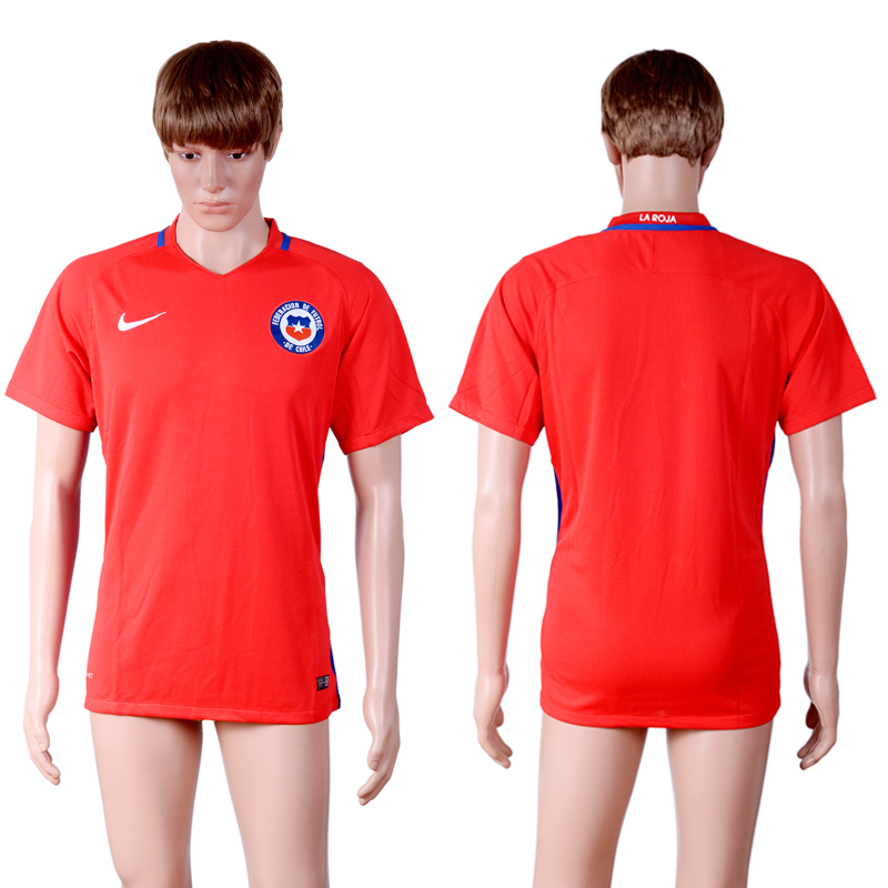 2016-17 Chile Home Thailand Soccer Jersey