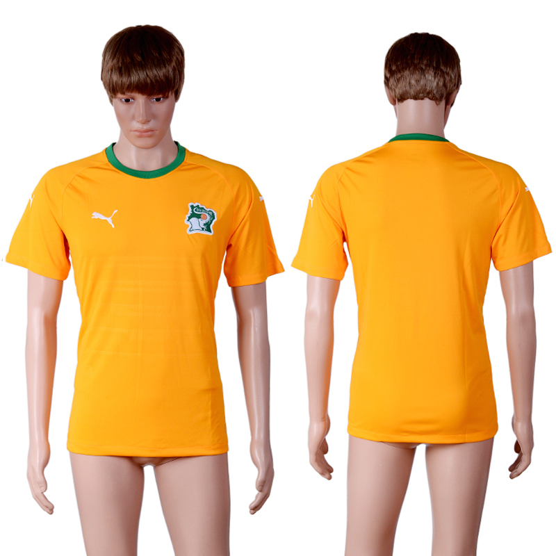 2016-17 Ivory Coast Home Thailand Soccer Jersey