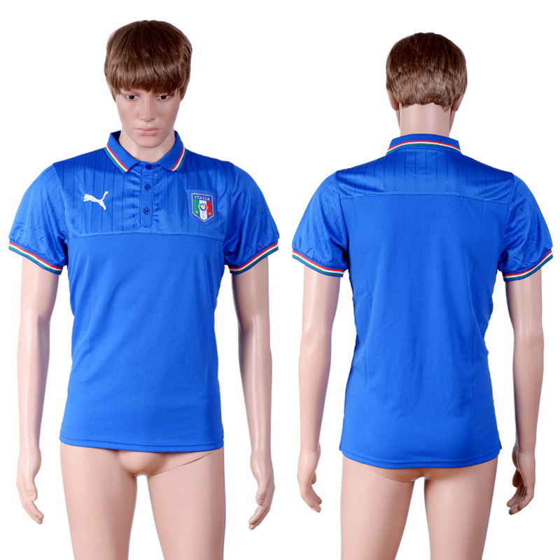 Italy Blue Men's Polo Shirt
