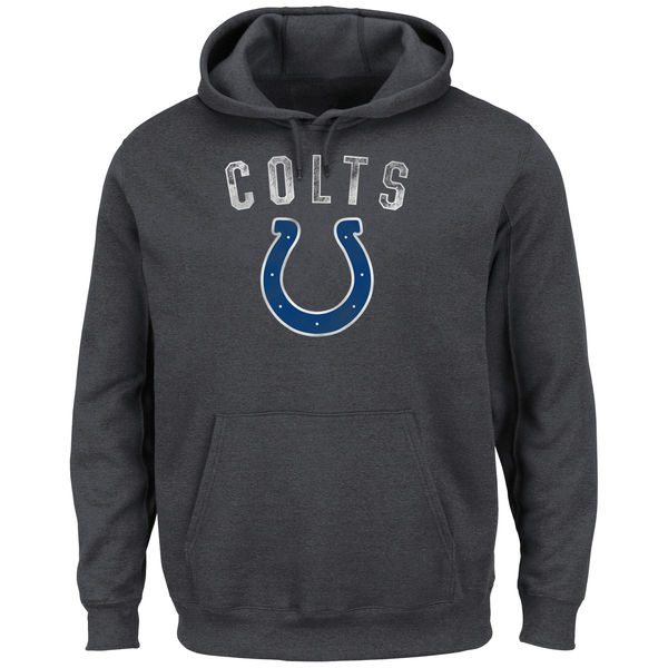 Indianapolis Colts Majestic Kick Return II Pullover Hoodie Charcoal Indianapolis Colts Majestic Kick Return II Pullover Hoodie Charcoal