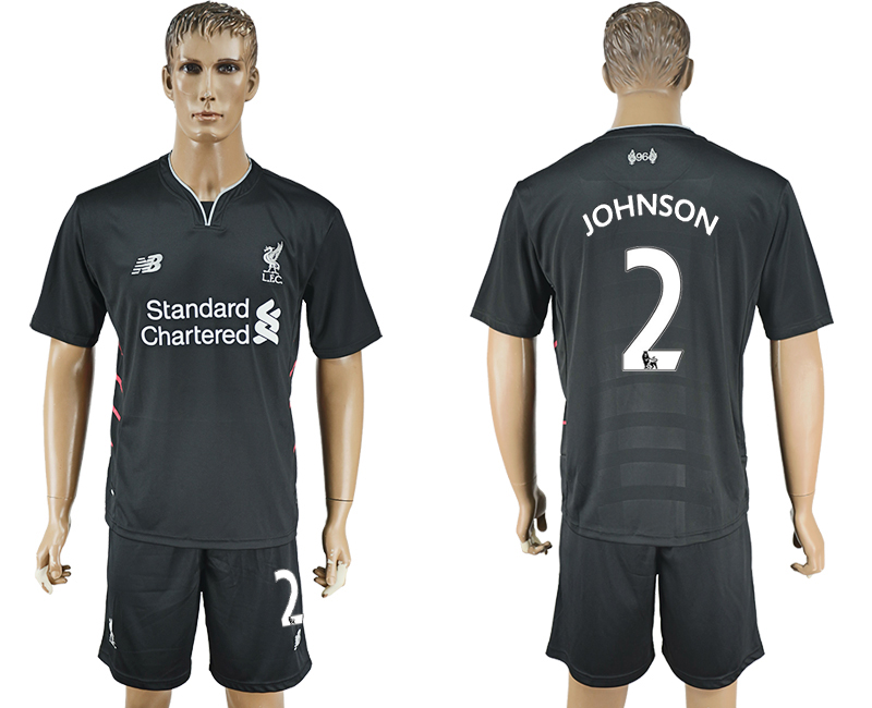2016-17 Liverpool 2 JOHNSON Away Soccer Jersey
