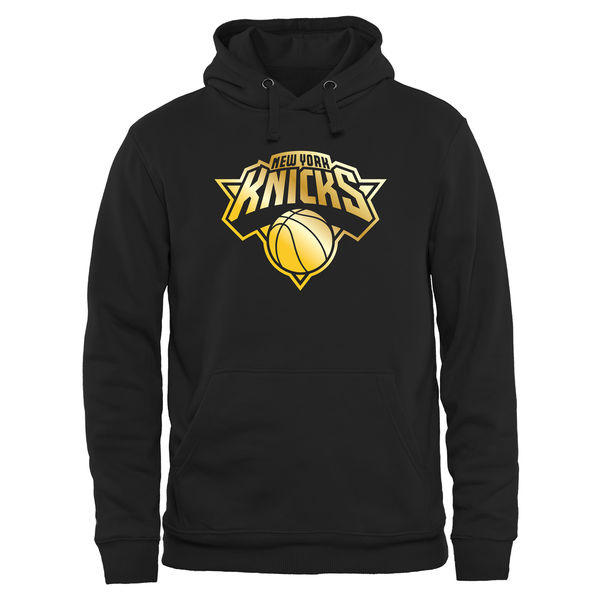 New York Knicks Gold Collection Pullover Hoodie Black