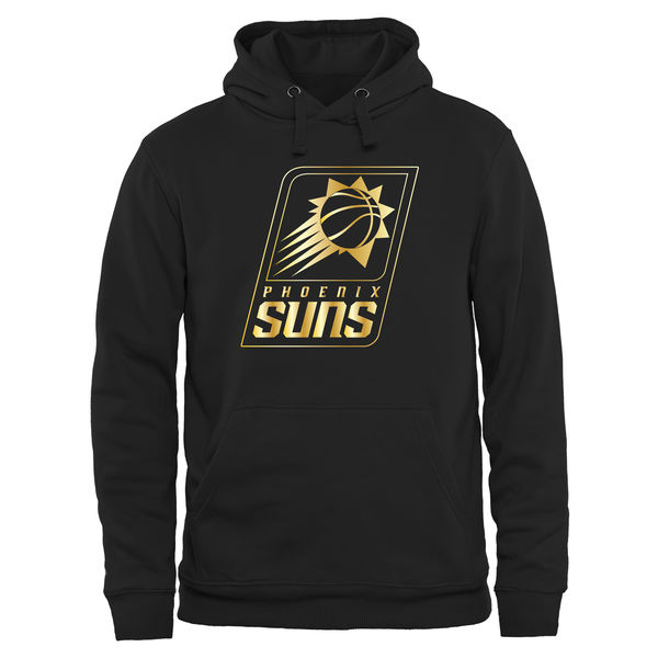 Phoenix Suns Gold Collection Pullover Hoodie Black - Click Image to Close