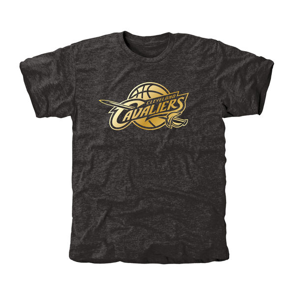 Cleveland Cavaliers Gold Collection Tri Blend T-Shirt Black