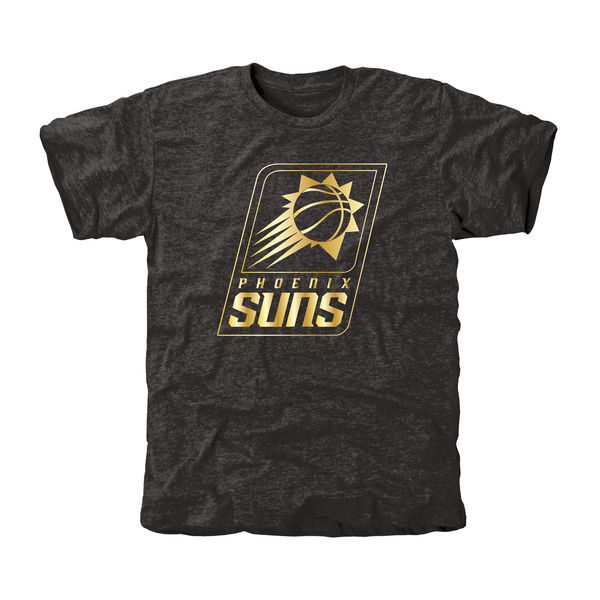 Phoenix Suns Gold Collection Tri Blend T-Shirt Black