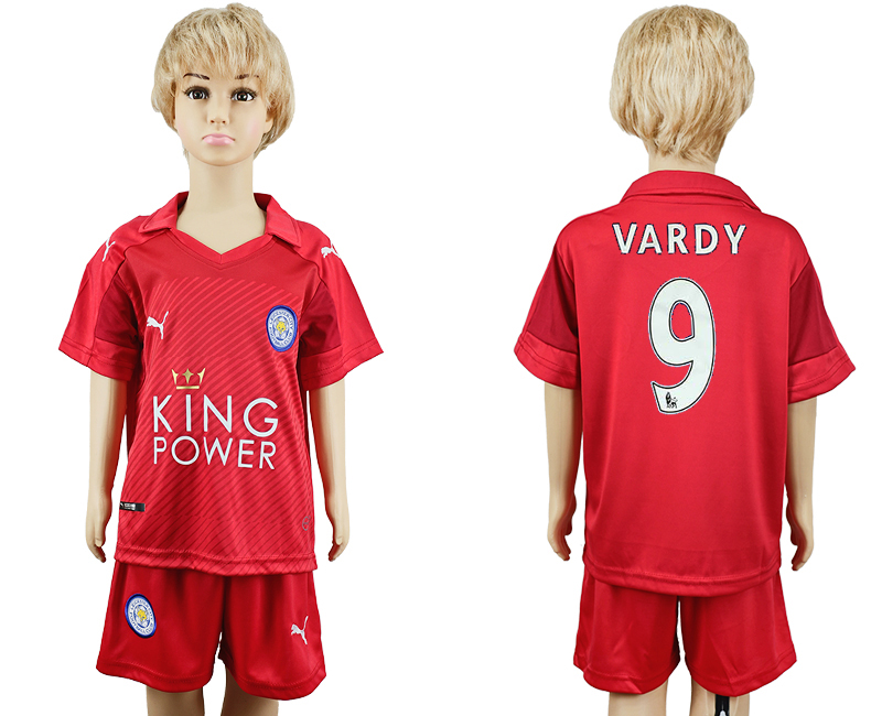 2016-17 Leicester City 9 VARDY Away Youth Soccer Jersey 2016-17 Leicester City 9 VARDY Away Youth Soccer Jersey