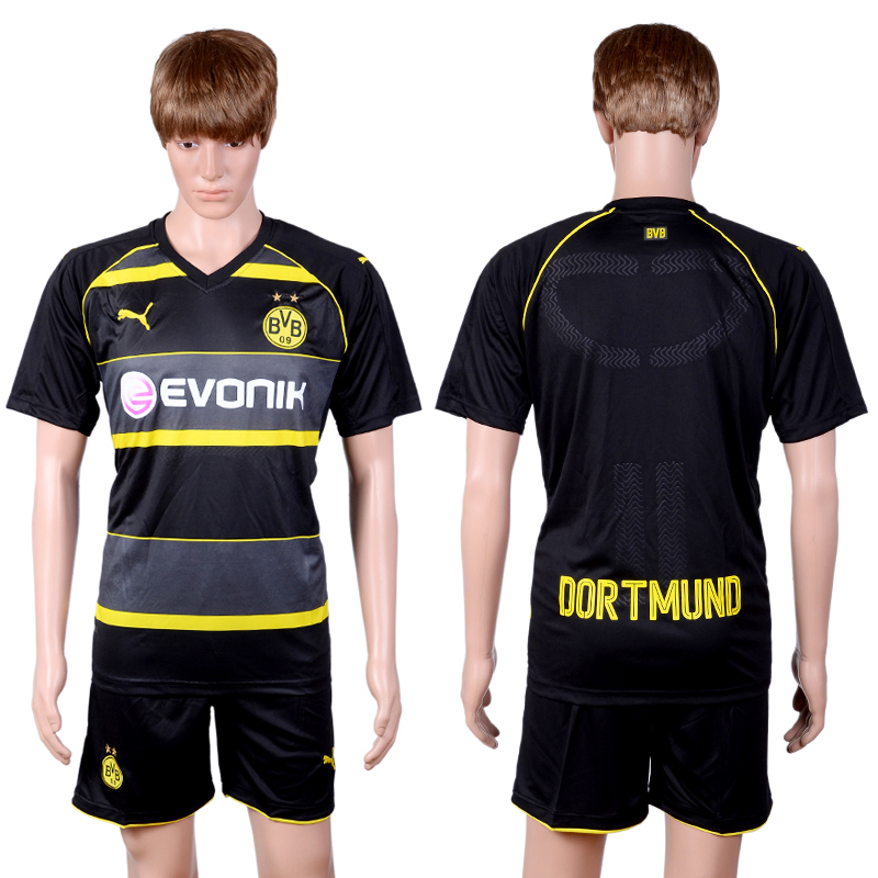 2016-17 Dortmund Away Soccer Jersey