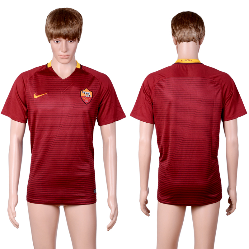 2016-17 Rome Home Thailand Soccer Jersey