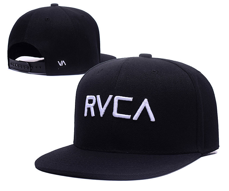 RVCA Fresh Logo Black Fashion Adjustable Hat
