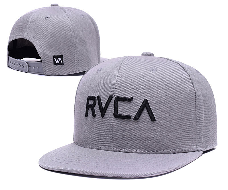 RVCA Fresh Logo Grey Fashion Adjustable Hat