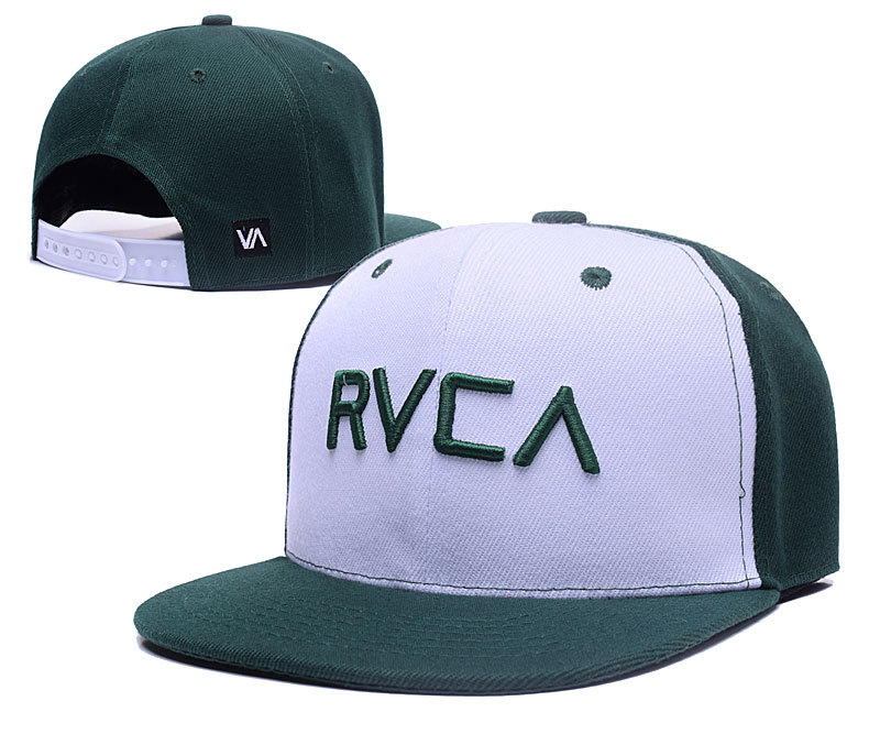 RVCA Fresh Logo White Fashion Adjustable Hat