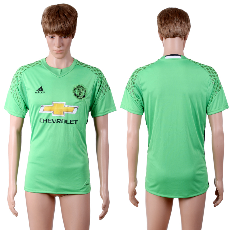2016-17 Manchester United Goalkeeper Thailand Soccer Jersey