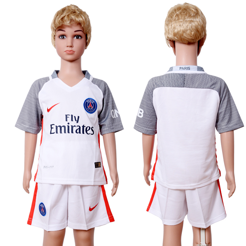 2016-17 Paris St Germain Away Youth Soccer Jersey