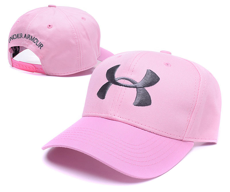 Under Armour Fresh Logo Pink Sports Adjustable Hat GS