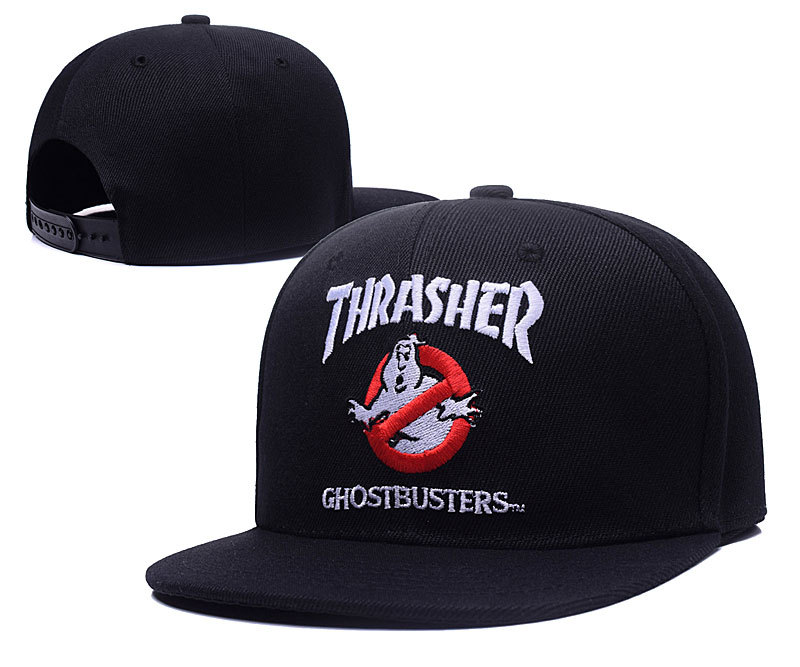 Ghostbusters Logo Black Adjustable Hat LH2