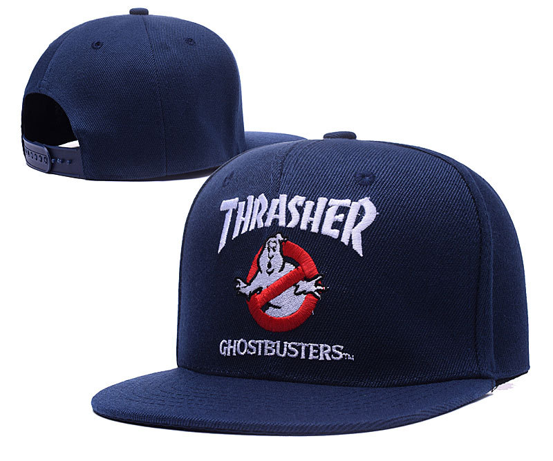 Ghostbusters Logo Navy Adjustable Hat LH2
