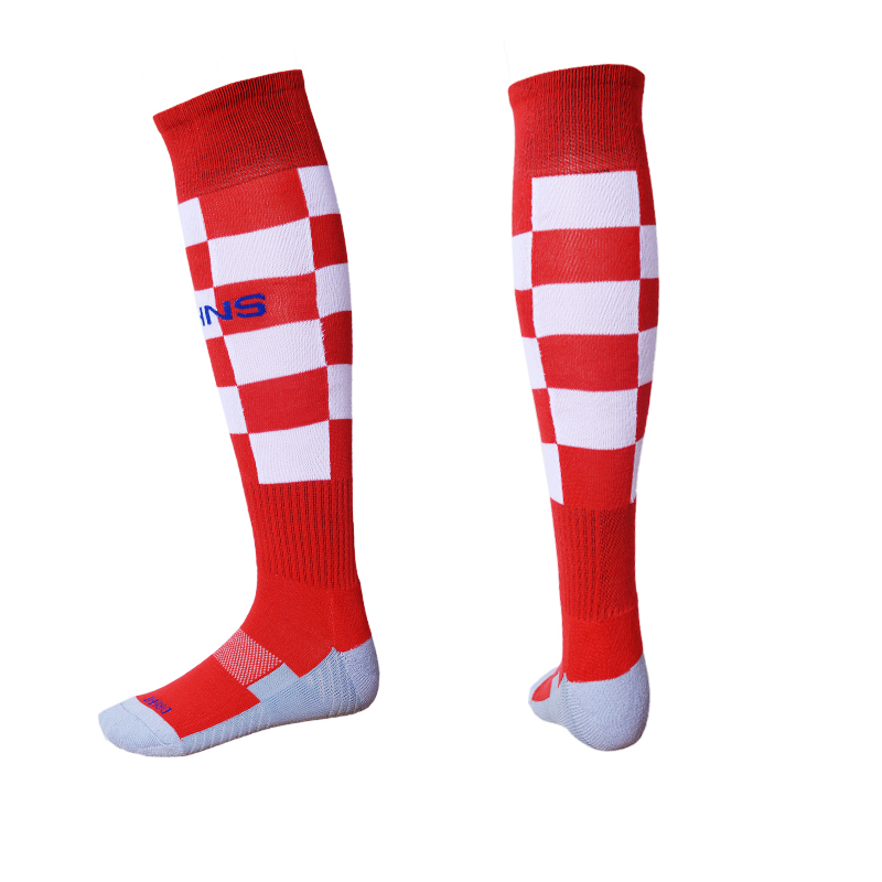 2016-17 Croatia Home Soccer Socks - Click Image to Close
