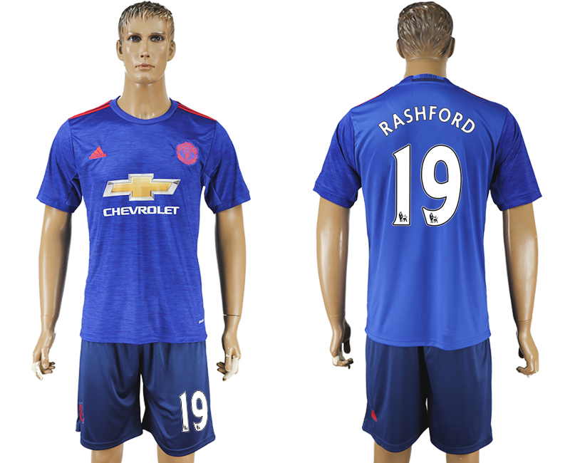2016-17 Manchester United 19 RASHFORD Away Soccer Jersey