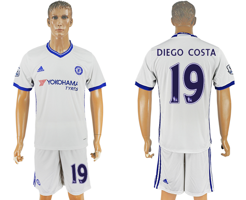 2016-17 Chelsea 19 DIEGO COSTA Third Away Soccer Jersey