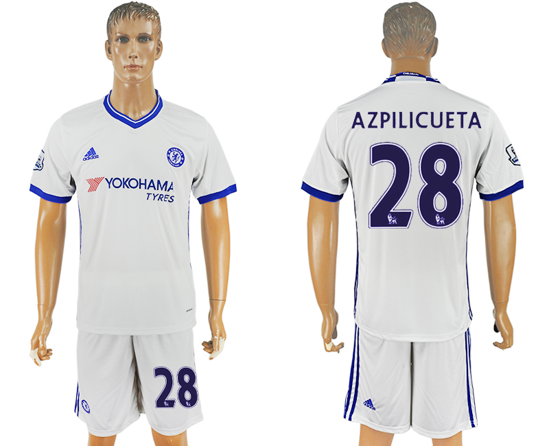 2016-17 Chelsea 28 AZPILICUETA Third Away Soccer Jersey 2016-17 Chelsea 28 AZPILICUETA Third Away Soccer Jersey