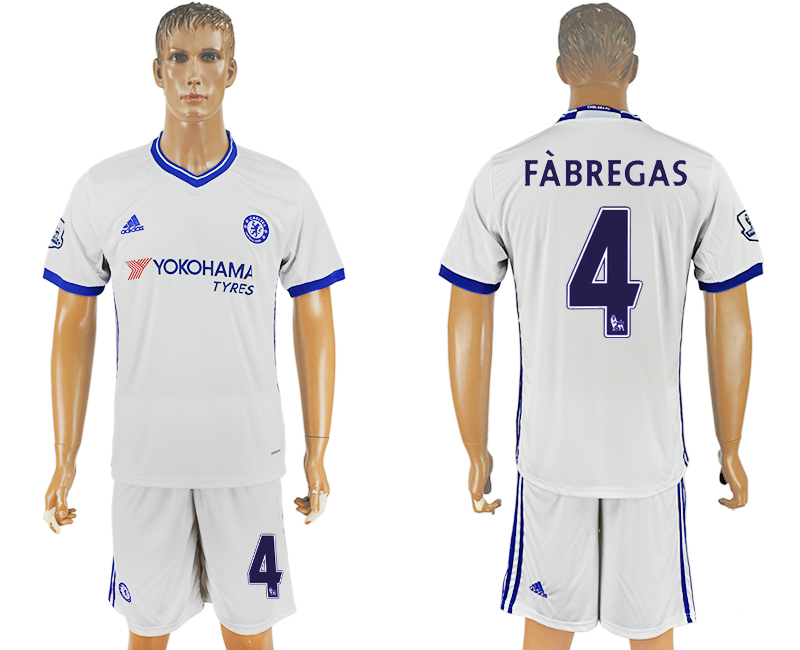 2016-17 Chelsea 4 FABREGAS Third Away Soccer Jersey