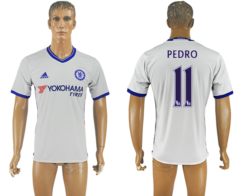 2016-17 Chelsea 11 PEDRO Third Away Thailand Soccer Jersey