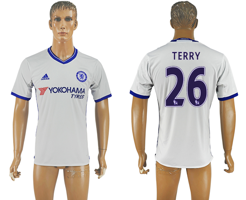 2016-17 Chelsea 26 TERRY Third Away Thailand Soccer Jersey