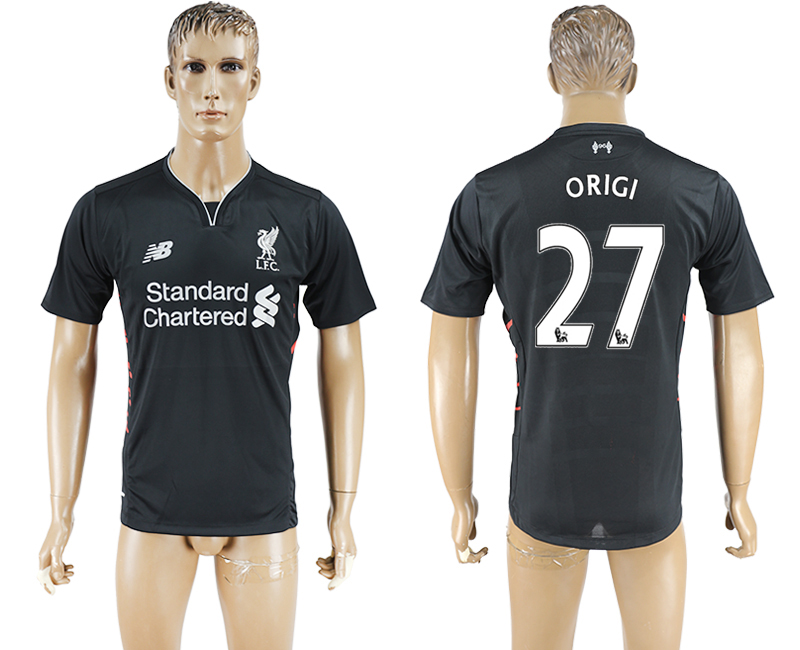 2016-17 Liverpool 27 ORIGI Away Thailand Soccer Jersey