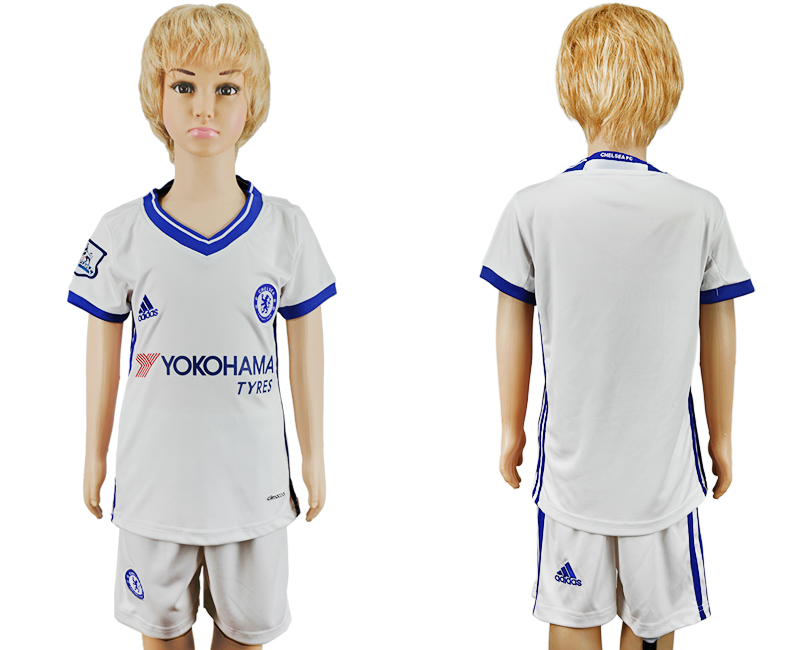 2016-17 Chelsea Away Youth Soccer Jersey
