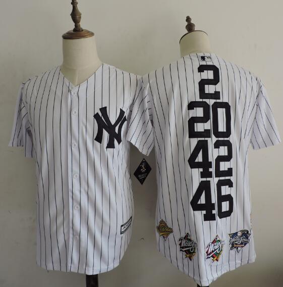 Yankees Legendary Players' Numbers White New Cool Base Jersey