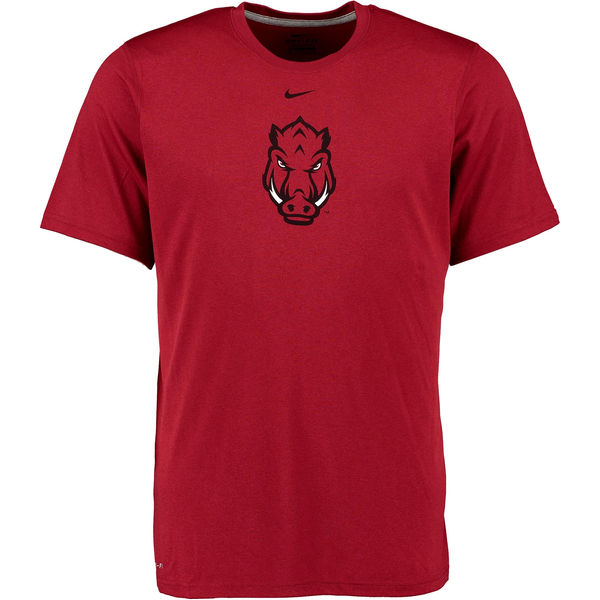 Arkansas Razorbacks Nike Logo Legend Dri-Fit Performance T-Shirt Cardinal