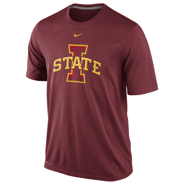 Iowa State Cyclones Nike Logo Legend Dri-Fit Performance T-Shirt Crimson