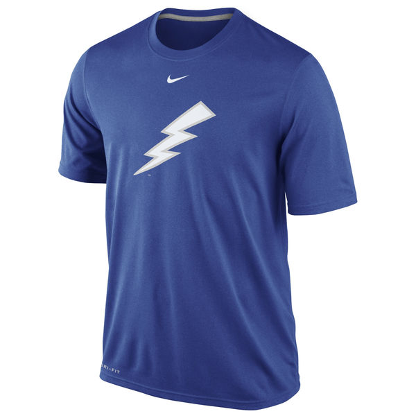 Air Force Falcons Nike Logo Legend Dri-Fit Performance T-Shirt Royal Blue - Click Image to Close
