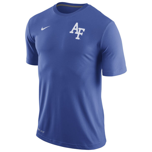 Air Force Falcons Nike Stadium Dri-Fit Touch T-Shirt Royal