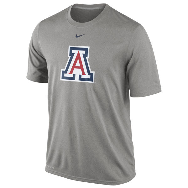 Arizona Wildcats Nike Logo Legend Dri-Fit Performance T-Shirt Gray