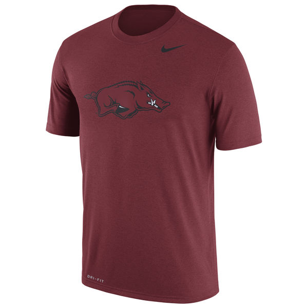 Arkansas Razorbacks Nike Logo Legend Dri-Fit Performance T-Shirt Crimson